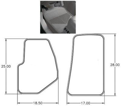 Chevrolet Trailblazer Floor Mats Highland
