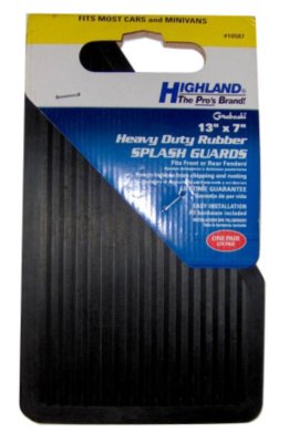 Isuzu Mud Flaps Highland