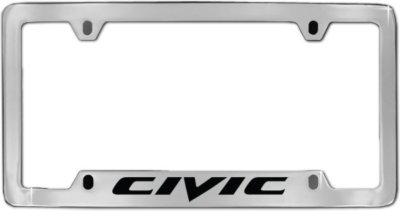 Honda Del Sol License Frame Inc