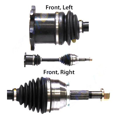 Infiniti Axle Assembly Replacement Chassis