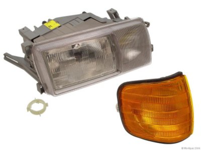 Mercedes Benz 560SEL Headlight Assembly Bosch