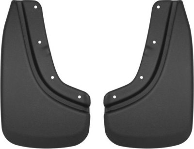 Husky Liners Mud Flaps Plastic Black Husky Liners Custom Fit