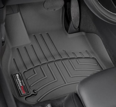 Weathertech Floor Mats Made Of Thermoplastic Black Molded Floor